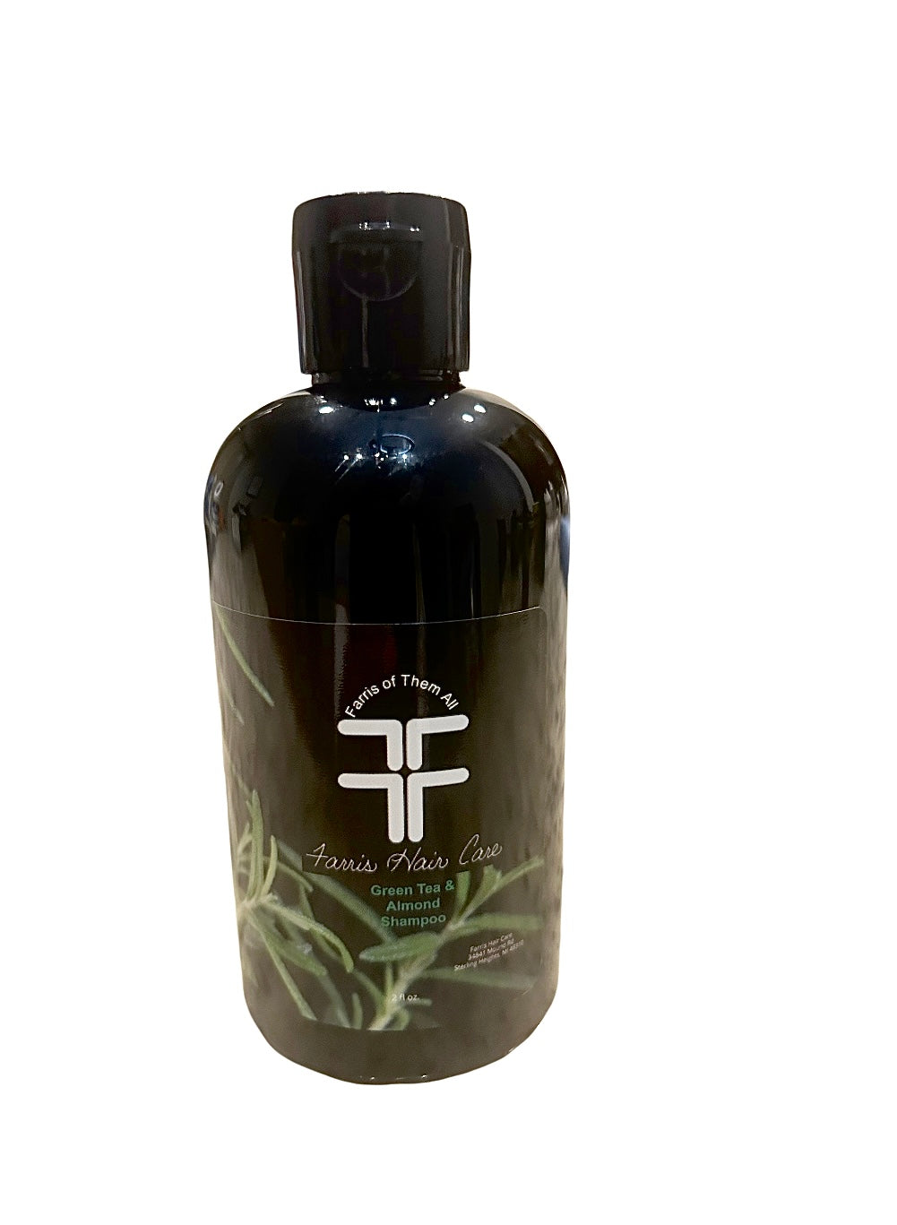 Green Tea and Almond Shampoo 8oz